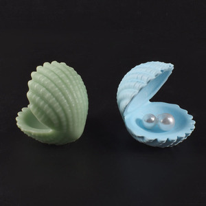 YS perle coquille <span class=keywords><strong>bougie</strong></span> tasse Silicone moule gypse bijoux boîte de rangement coulée moule bricolage aromathérapie <span class=keywords><strong>bougie</strong></span> faisant des fournitures - Product Image 2