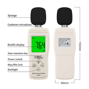 Sonometre portable intelligent AS804, plage de mesure 30-130 dB - Product Image 3