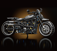 Vente chaude Modèle de voiture de sport Cool Briques de construction Produit personnalisé Ensembles de briques de construction Moto lourde
