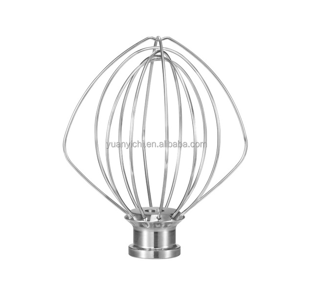 K45WW Stainless Steel Whisk Wire Whip Attachement for Kitchenaid Tilt-Head Stand Mixer Egg Heavy Cream Beater Cakes Mayonnaise