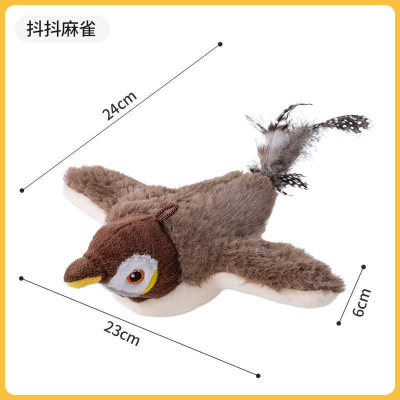 Shaking Sparrow [สิทธิบัตรที่ได้รับอนุญาตอย่างเป็นทางการ]