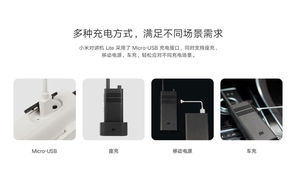 Nuevo <span class=keywords><strong>Walkie</strong></span> <span class=keywords><strong>Talkie</strong></span> Inteligente Xiaomi <span class=keywords><strong>Lite</strong></span>, Llamadas de 1 a 5 km, 16 Canales, Anti-interferencias, Larga Duración en Espera, Intercomunicador Portátil Inteligente - Product Image 4