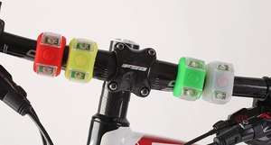 <span class=keywords><strong>Luci</strong></span> per Bicicletta Promozionali di Fabbrica, Accessorio in Silicone LED, Illuminazione Brillante per <span class=keywords><strong>Bici</strong></span> - Product Image 6