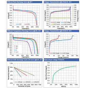 Batteria Prismatica Lifepo4 M8 12V 100AH con BMS Integrato e Corrente di Bilanciamento 2A per Scooter Solari - Product Image 4