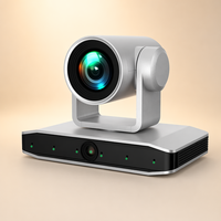 Système de Conférence Audio/Vidéo Professionnel 4K avec Caméra à Zoom Optique 12X, 6 Microphones, Cadrage Automatique/Suivi Vocal pour Entreprises