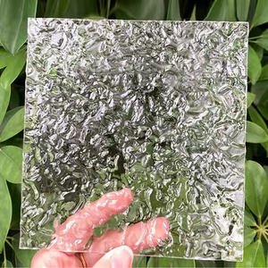 Transparante Rotstextuur Pmma-Platen Geëxtrudeerde Acrylplaat Met Onregelmatig Waterrimpel En Steeneffect - Product Image 6