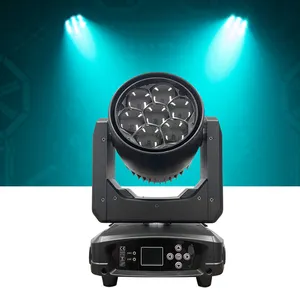 Professional Stage Lighting 7X40W Bee Eyes Zoom Beam Moving Light Wash Effect DMX Led For DJ Disco Wedding