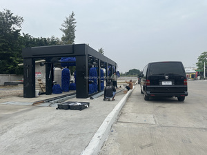 Impianto di <span class=keywords><strong>Lavaggio</strong></span> Auto Automatico Commerciale a Tunnel <span class=keywords><strong>con</strong></span> <span class=keywords><strong>Lavaggio</strong></span> <span class=keywords><strong>Sedili</strong></span> Senza Contatto in Acciaio Inox Compatibile <span class=keywords><strong>con</strong></span> Michelin - Product Image 5