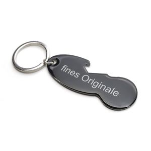 Portable Shopping Cart Unlock Keychain Europe Supermarket Grocery Caddy <b>Key</b> <b>Chain</b> - Product Image 6