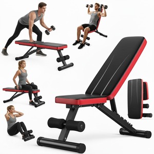 Phiên Bản Mới Trọng Lượng Băng Ghế Dự Bị Có Thể Điều Chỉnh Sức Mạnh Đào Tạo Băng Ghế Dự Bị Cho Đầy Đủ Cơ Thể Tập Luyện Với Nhanh Chóng Gấp - Product Image 2