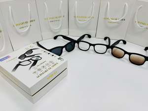 แว่นตาอัจฉริยะ2025 G1พร้อมกล้องคุยเพลง GPT ตัดเสียงรบกวนแว่นตากันแดด Ai translate แว่นสำหรับเล่นกีฬา - Product Image 5