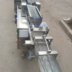 เครื่องตีลูกไก่และเบอร์เกอร์304ทางการค้าแบบอัตโนมัติเครื่องเคลือบเนื้ออย่างต่อเนื่อง - Product Image 3