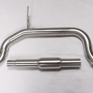 ท่อไอเสียสำหรับรถยนต์ VW Golf GTI รุ่น MK8 2.0T ปี 2021-2025 ทำจากสแตนเลส พร้อมวาล์วควบคุมเสียงแบบ Catback - Product Image 4