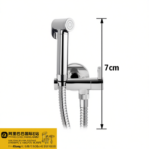 Juego de cepillos de baño redondos cromados de 7 cm de longitud - Product Image 3