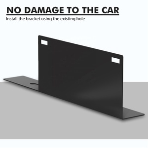 ขายึดป้ายทะเบียนรถยนต์แบบเคลือบผงเหล็ก Bevinsee สำหรับ <span class=keywords><strong>Ford</strong></span> <span class=keywords><strong>Mustang</strong></span> ปี 2015-2022 <span class=keywords><strong>2023</strong></span> - Product Image 4