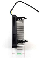 Ventilateur de refroidissement CPU BIBOOG AM4 1U, refroidisseur CPU haute performance 28 mm - GCALCU1U02