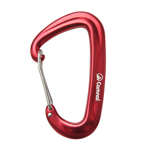 ตะขอเกี่ยวนิรภัยอลูมิเนียม Camnal 16K N Type D สำหรับปีนเขาอุปกรณ์กลางแจ้ง - Product Image 2