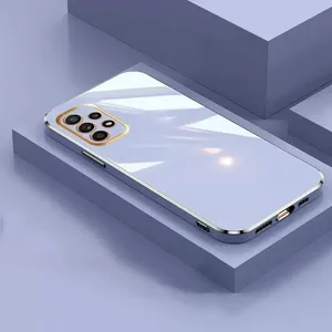 Custodia per telefono placcata lucida per Samsung Galaxy S23 S22 S21 <span class=keywords><strong>S20</strong></span> <span class=keywords><strong>FE</strong></span> Plus Ultra A14 A24 A34 A54 A04S A13 A32 <span class=keywords><strong>Cover</strong></span> protettiva in <span class=keywords><strong>Silicone</strong></span> - Product Image 1