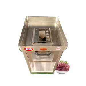 Máquina cortadora de cubos de carne de Dicer de verduras de acero inoxidable 304 Máquina cortadora de tiras de carne - Product Image 4