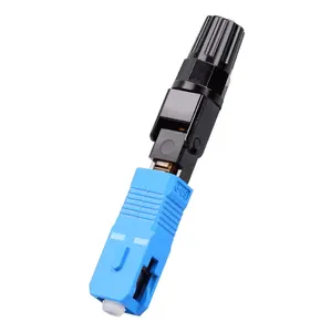 China Supplier Assembly SC UPC Fiber Optic Fast Connector for Drop Butterfly Cable Fiber Optic Fast Connector
