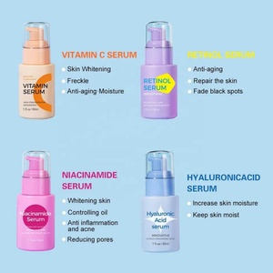 Suero Facial con Vitamina C, Ácido Hialurónico, Retinol y Niacinamida, Personalizado con Logotipo de Fábrica OEM - Product Image 2