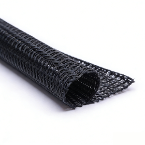 Gaine de câble tressée FZT à réduction de bruit, protection tressée anti-vibrations et insonorisante pour câblage automobile - Product Image 1