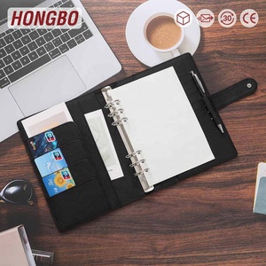 Meilleurs classeurs A5 en cuir saffiano pour A5 Hobonichi Cousin, Stalogy et Midori MD Planners comme couverture d'album photo/Agenda Planner - Product Image 1