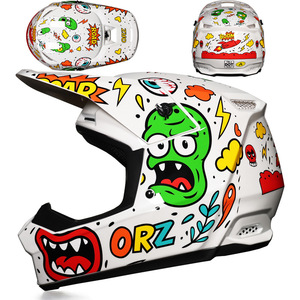 Novo Capacete Off-Road para Crianças, Adolescentes e Adultos, Casco em ABS, Aprovado pelo DOT, Para Todas as Estações, Fechamento Rápido, Motocross e Rally - Product Image 5