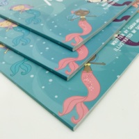 Libro de Dibujo Educativo Profesional de Alta Calidad para Niños, con Cubierta Suave, Laminación de Película y Papel de Arte