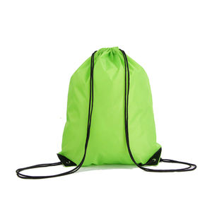 Diseño personalizado 420D bolsa de poliéster con cordón al por mayor impermeable ripstop poliéster mochila - Product Image 4