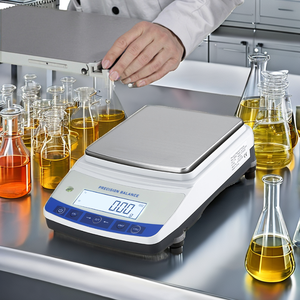 Báscula Analítica Digital Electrónica de 0.01g/0.1g con Plato Cuadrado de Carga Superior para Uso en Laboratorio y Escuela, Serie MT - Product Image 5