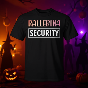 Camiseta de seguridad de bailarina, disfraz de Halloween para padres, papás y mamás - Product Image 3