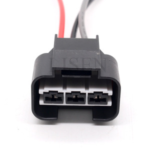 1743271-2 3 yollu kadın radyatör soğutma fanları araba Hyundai KIA için elektrik kablo demeti - Product Image 1