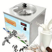 Mini équipement de pasteurisation, machine à pasteuriser le lait, lait de chèvre, yaourt, crème glacée, jus, bière, œufs, capacité de 14 l
