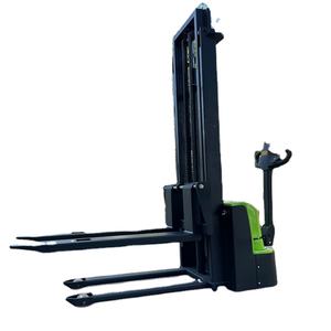 מערם משטח חשמלי מלא חם מלא 2 קיבולת טון טעינה הידראולי הליכה מלגזה עם טעינה סוללה הליכה משאית להרים - Product Image 1