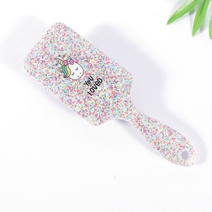 Cute Plastic Hair <strong>Comb</strong> with Fashionable Fire Leaf <strong>Bird</strong> Unicorn Design for Home Use Air Bag Air Cushion Cross-Border Bestseller - Product Image 3