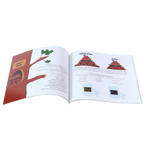 Brochure <span class=keywords><strong>de</strong></span> bande dessinée artistique couleur personnalisée, impression offset avec estampage à chaud, reliure parfaite avec section cousue - Product Image 4