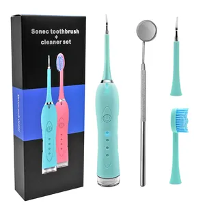 Détartreur dentaire électrique Portable, brosse pour les dents, traitement de la bouche et du blanchiment, nettoyage, 10 pièces