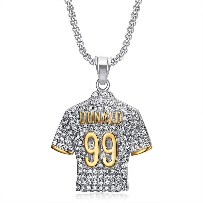 Silver Gold Single Pendant Without Chain