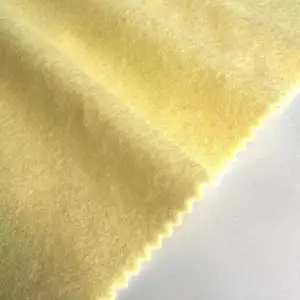 Schlussverkauf gestrickt einseitig gebürstetes Vlies 100 % Polyester schlicht gefärbt französisches Terry Vlies Stoff für Hoodie und Sweatshirt