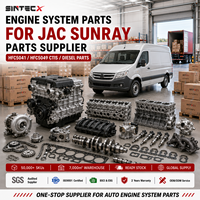 Pièces du système moteur pour JAC Sunray HFC5041 HFC5049 4x2 4x4 1.9 2.0 2.7 CTIs 2.8D : Culasse, Pompe à huile, Injecteur de carburant