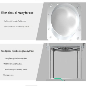 Macchina Multifunzionale per la Lavorazione <span class=keywords><strong>di</strong></span> Oli Commestibili, per <span class=keywords><strong>Olio</strong></span> <span class=keywords><strong>di</strong></span> Semi <span class=keywords><strong>di</strong></span> Lino, Perilla e Canapa, con Design a Pulizia Rapida - Product Image 6