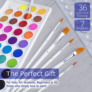 Di Vendita caldo di Arte Acquerello Pennelli Vernice di colore di Acqua Set Pittura di Carta 300g di Cotone - Product Image 3