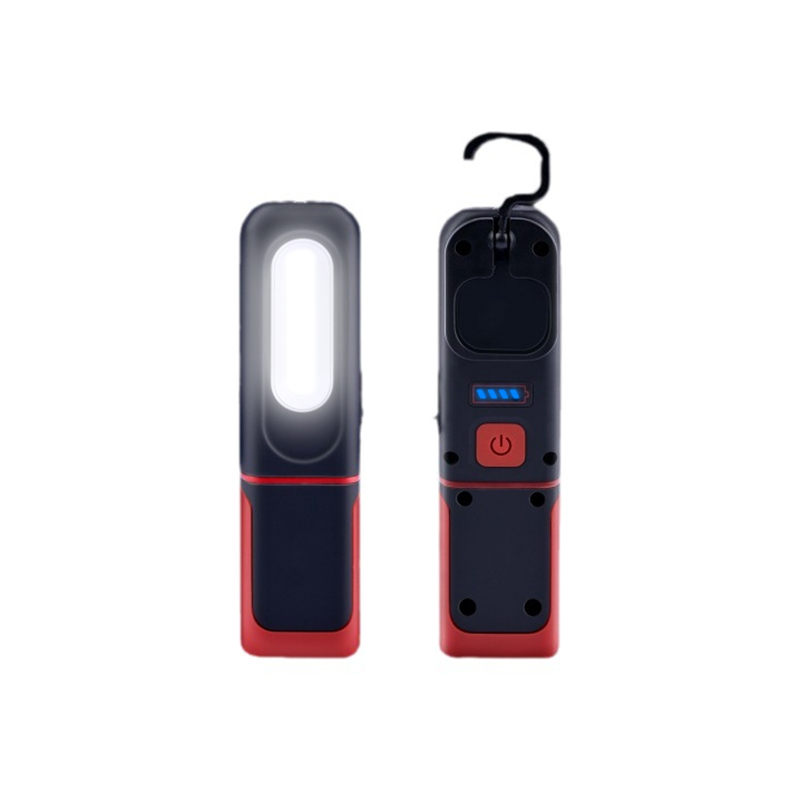 360 Degree 350lm Rotatable Lightweight Portable LED Working Light Magnetic Base for Camping Hiking Rechargeable Cob Lithium Ion
