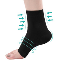 Manchon de cheville unisexe respirant et hautement élastique |   Attelle de cheville à compression écologique pour soulager la douleur lors de la course à pied, du basketball et de l'entraînement