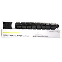Cartucho de Tóner Compatible con Canon C-EXV 51 de Calidad Premium X&O para Impresoras de la Serie iR-ADV C5535i-C5560i