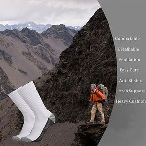 Chaussettes de sport en coton épais et rembourrées pour hommes, chaussettes de travail - Product Image 6