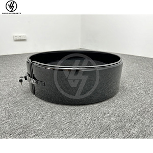 Funda protectora para llanta de repuesto de coche de fibra de carbono seca en negro brillante para Benz Clase G W463 W464 W465 G500 G550 G63 AMG - Product Image 2