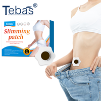 Patch Détox Ventre Plat, Patch Minceur Détoxifiant, Autocollant Herbal pour Nombril, Patch Brûle-Graisse Abdominal, Amincissement Corporel