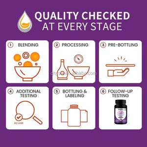 Capsule d'extrait de racine d'herbe de bardane antioxydante d'huile de graine noire de mousse de mer All One de marque privée OEM pour adultes - Product Image 6